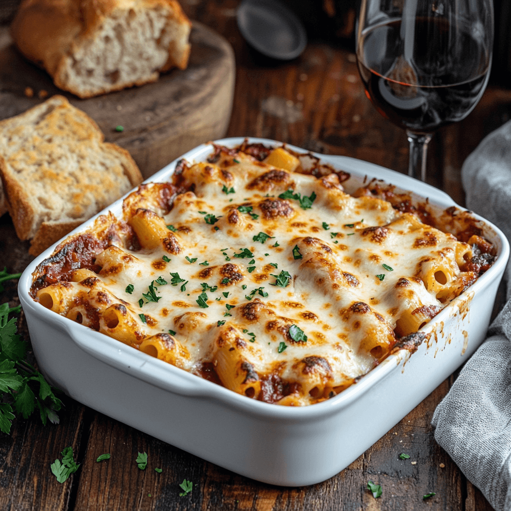 Baked Ziti Recipe Cooking Classy