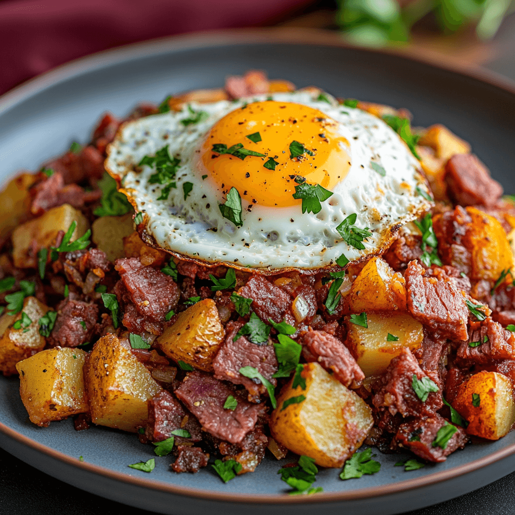Old Fashioned Corned Beef Hash​