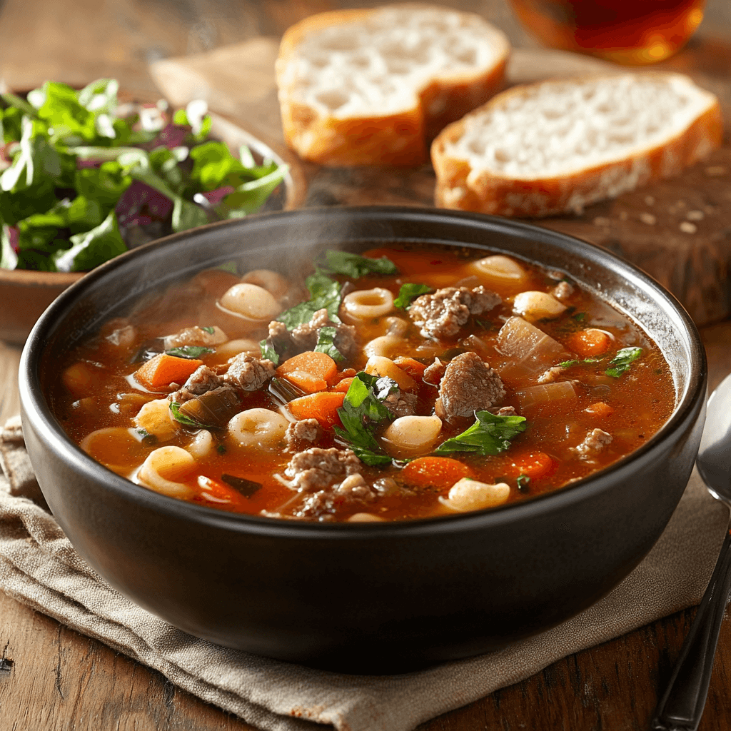 How Many Calories In Buona Beef Minestrone Soup