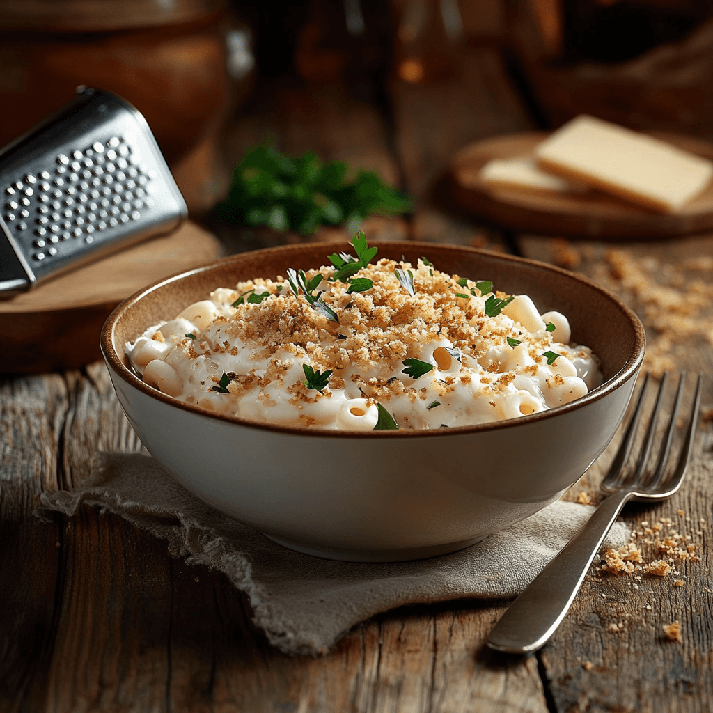 White Macaroni And Cheese