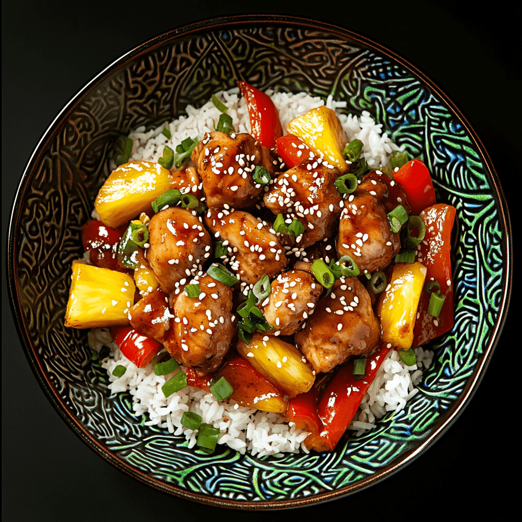 Pineapple Teriyaki Chicken​