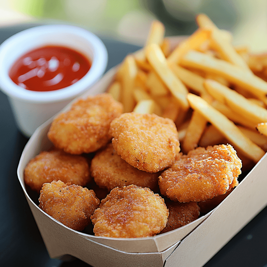 Chicken Nuggets And Fries