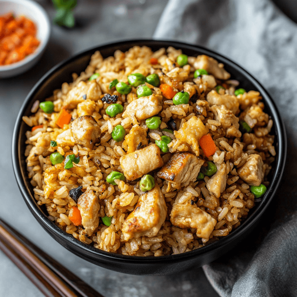 Blackstone Chicken Fried Rice​