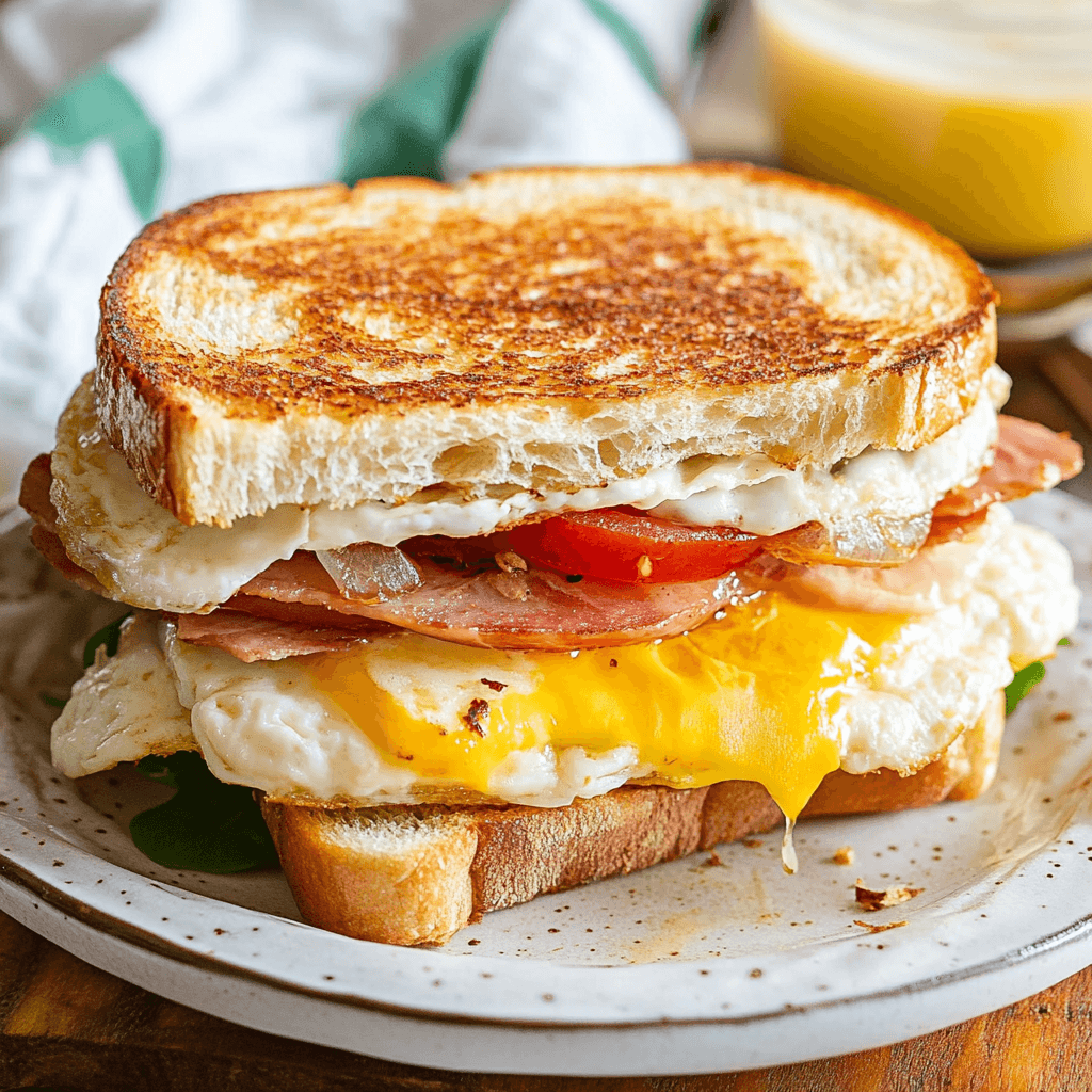 Sourdough Breakfast Sandwich​